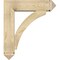 Ekena Millwork Thorton Arts and Crafts Rough Sawn Bracket w/ Offset Brace, Douglas Fir, 8"W x 30"D x 34"H BKT0806X30X34THR03RDF - alternate 4